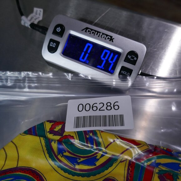 Chaus Womens Vintage Paisley Print Skirt 12 Yellow Red Blue Pleated Midi - Picture 11 of 11